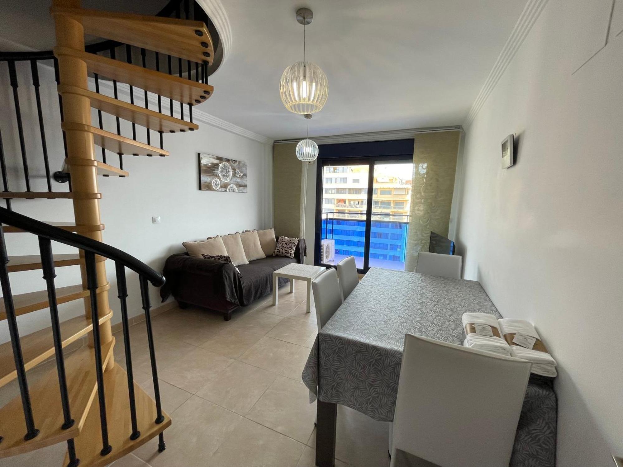 Ferienwohnung Atico Duplex Playa Benidorm Exterior foto